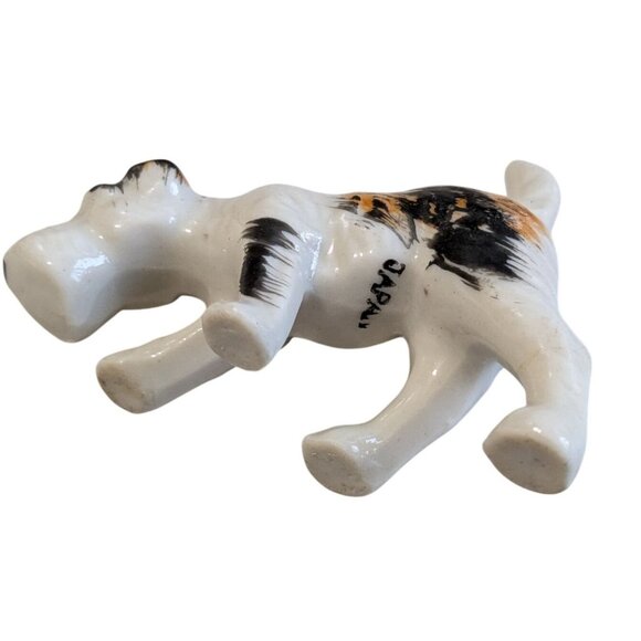 Vintage Ceramic Terrier Dog Figurines Set Made In Japan - Picture 6 of 12